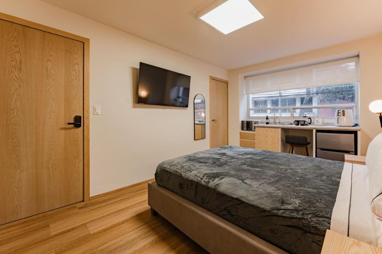 Escandon Suites By Escajal Rooms مدينة مكسيكو المظهر الخارجي الصورة